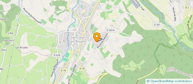 localisation de l'entreprise HT-QUALITE à MONTGERON