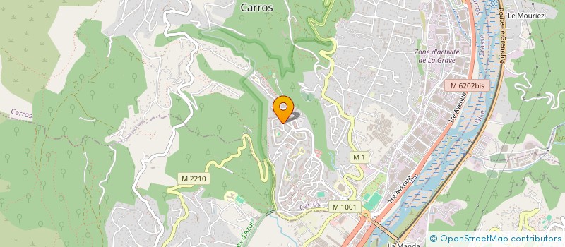 localisation de l'entreprise HT SICILIEN RENOVATION à CARROS