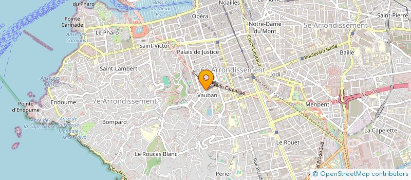 localisation de l'entreprise HT2I  MARSEILLE