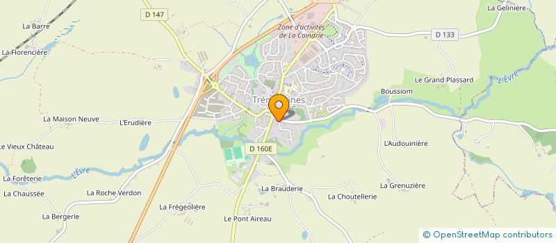localisation de l'entreprise HT2M à VEZINS