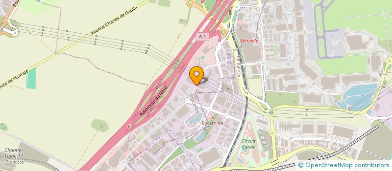 localisation de l'entreprise HTA POWER HOLDING  ROISSY-EN-FRANCE