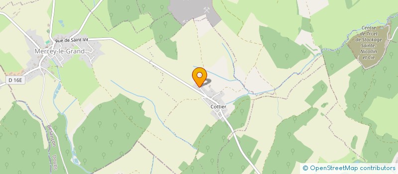 localisation de l'entreprise HTAL  MERCEY-LE-GRAND