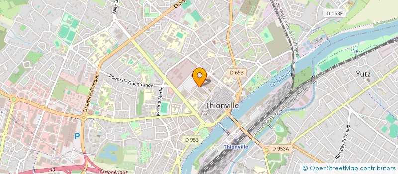 localisation de l'entreprise HTB SAS à THIONVILLE