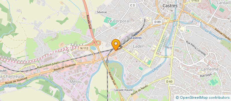 localisation de l'entreprise HTC CASTRES  CASTRES