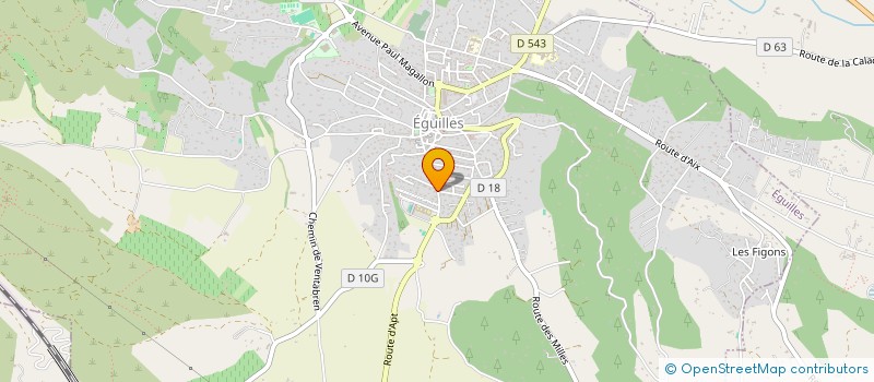 localisation de l'entreprise HTC IMMO  EGUILLES