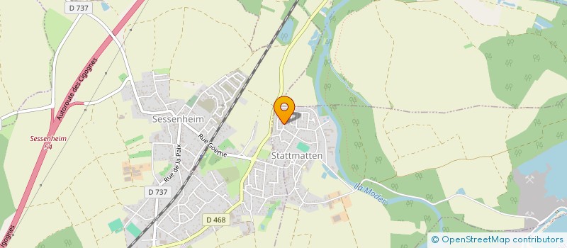 localisation de l'entreprise HTCO  STATTMATTEN