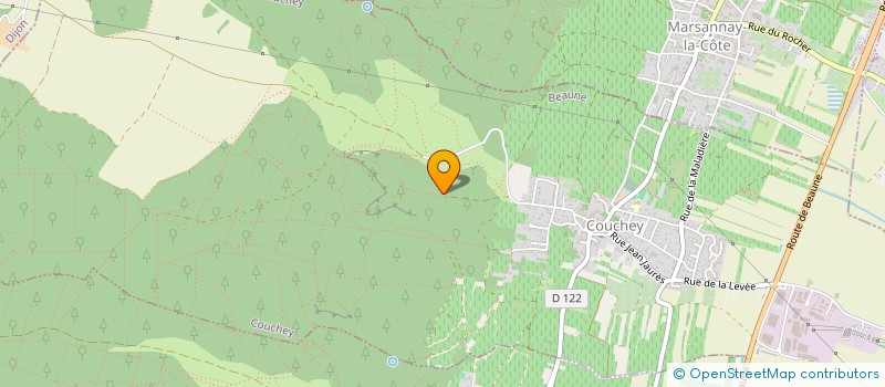 localisation de l'entreprise HTD  CORCELLES-LES-MONTS