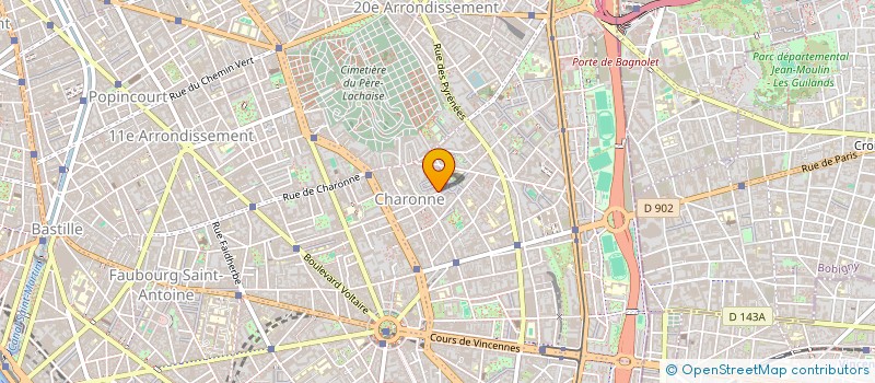 localisation de l'entreprise HTD TRAD  PARIS