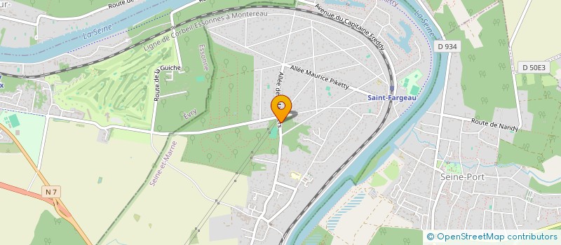 localisation de l'entreprise HTDC CONSULTING  SAINT-FARGEAU-PONTHIERRY