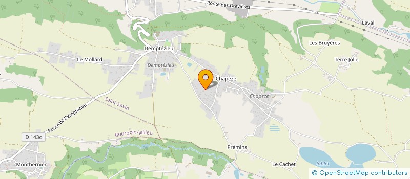 localisation de l'entreprise HTE HANI TRANSPORTS EXPRESS à SAINT-SAVIN