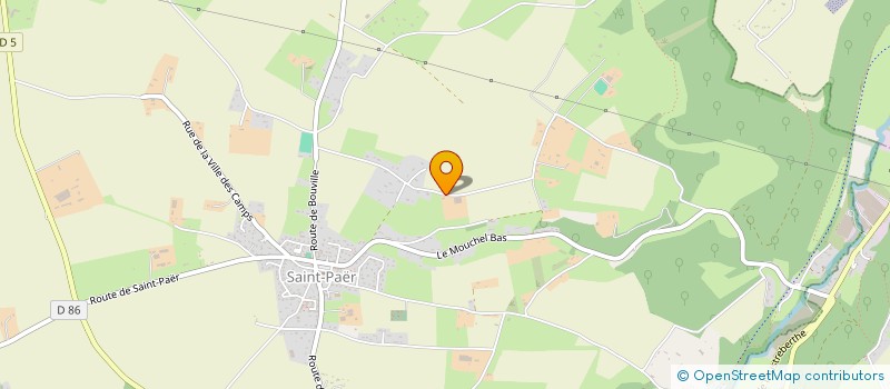 localisation de l'entreprise HTECH  SAINT-PAER