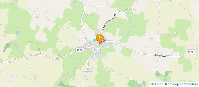 localisation de l'entreprise HTECH LAV' à SEGRE-EN-ANJOU BLEU
