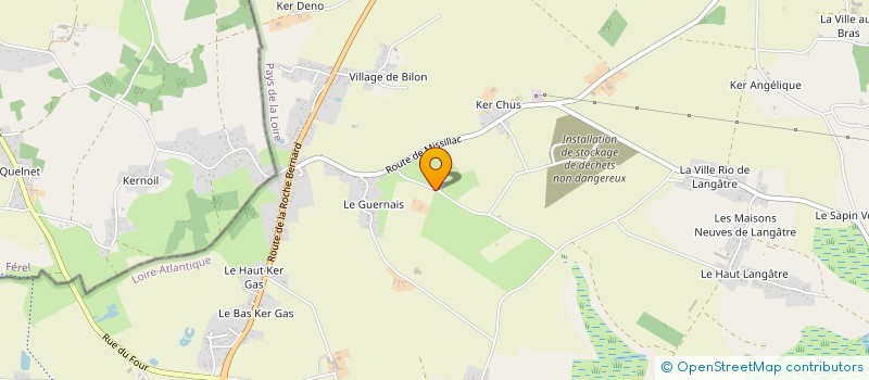 localisation de l'entreprise HTF  SAINT-NAZAIRE