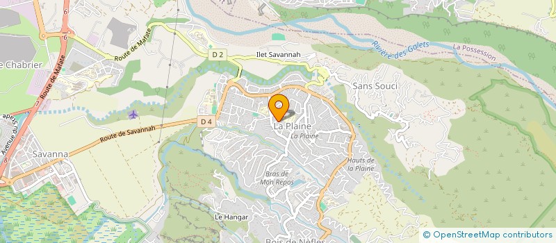 localisation de l'entreprise HTFB à SAINT-PAUL