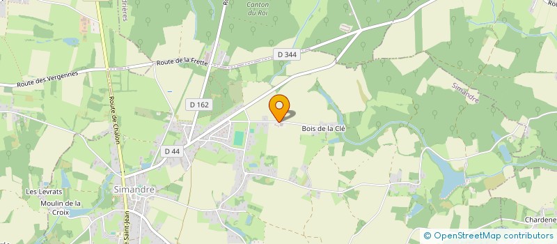 localisation de l'entreprise HTFF  SIMANDRE