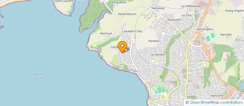 localisation de l'entreprise HTG à CONCARNEAU