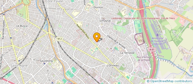 localisation de l'entreprise HTG IMMOBILIER  TOULOUSE