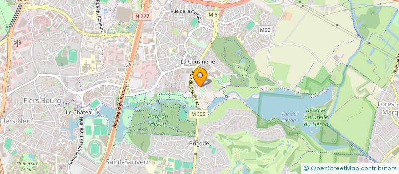 localisation de l'entreprise HTI  VILLENEUVE-D'ASCQ