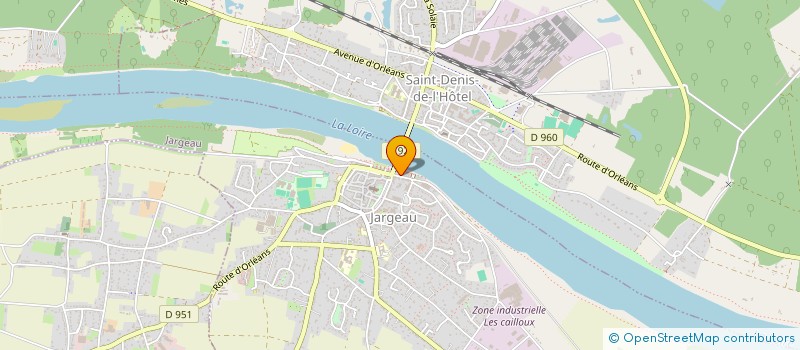localisation de l'entreprise HTIMMO à JARGEAU