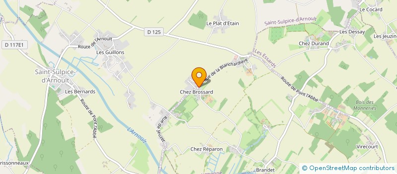 localisation de l'entreprise HTL RENOVATION  SAINT-SULPICE-D'ARNOULT