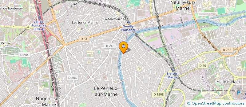 localisation de l'entreprise HTLK  BRY-SUR-MARNE