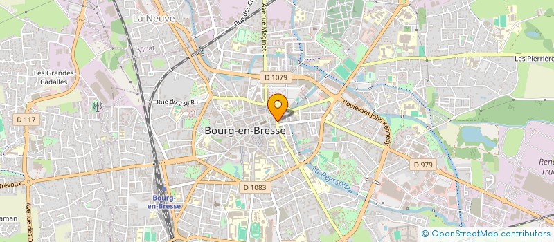 localisation de l'entreprise HTM à BOURG-EN-BRESSE