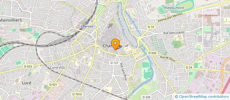 localisation de l'entreprise HTM FINANCE à CHARTRES