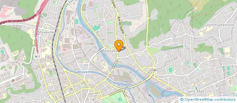 localisation de l'entreprise HTM IMMO COLLINE  MALZEVILLE