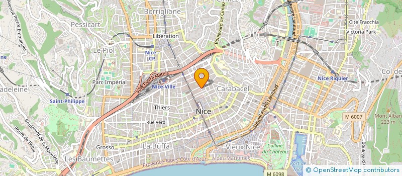 localisation de l'entreprise HTM STUDIO  NICE