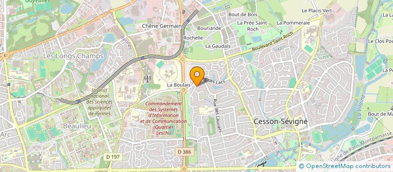 localisation de l'entreprise HTMY GROUPE à CESSON-SEVIGNE