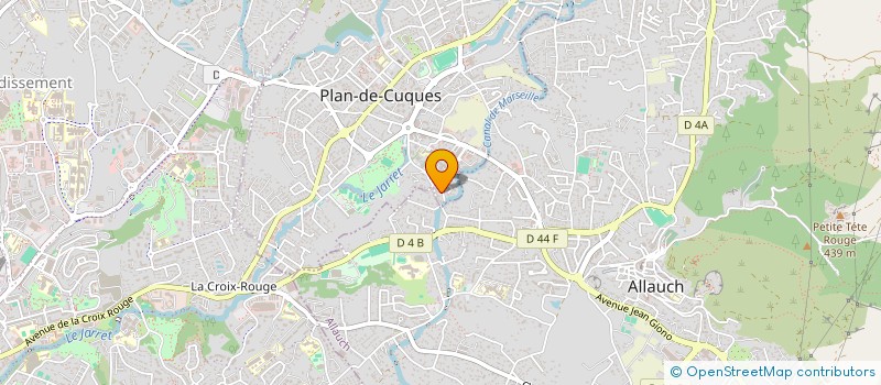localisation de l'entreprise HTO à PLAN-DE-CUQUES