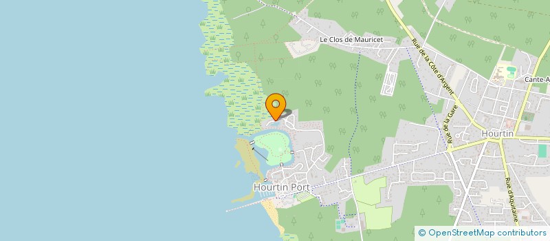 localisation de l'entreprise HTP  HOURTIN