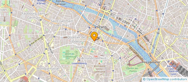 localisation de l'entreprise HTP SYSTEMS FRANCE à PARIS