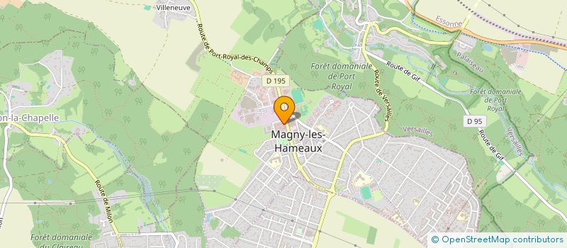 localisation de l'entreprise HTPC  MAGNY-LES-HAMEAUX