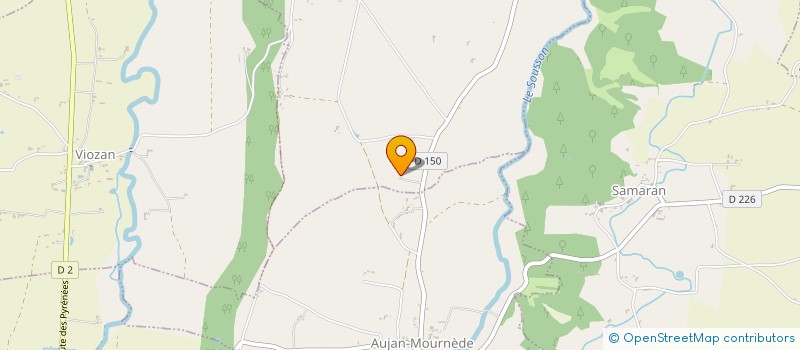 localisation de l'entreprise HTR  LOUBERSAN