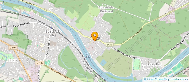 localisation de l'entreprise HTR TRANSPORT  BOISSISE-LA-BERTRAND