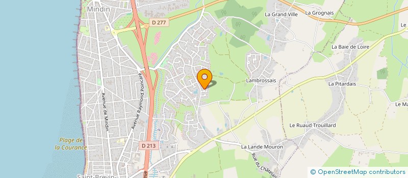 localisation de l'entreprise HTRACKS GO à SAINT-BREVIN-LES-PINS