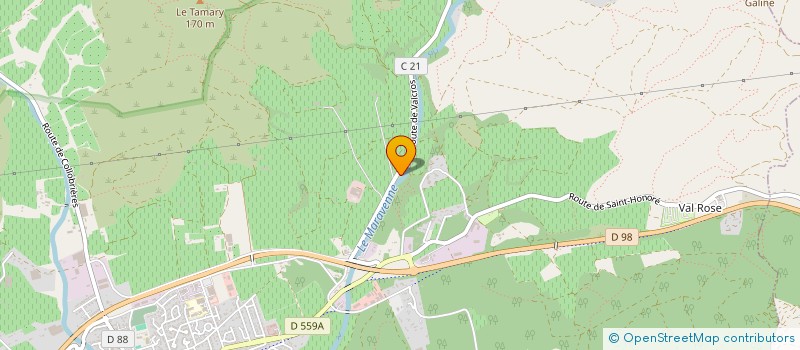 localisation de l'entreprise HTRE  LA LONDE-LES-MAURES