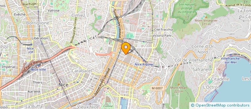 localisation de l'entreprise HTS à NICE
