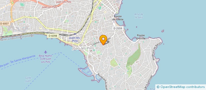 localisation de l'entreprise HTS CEPPODOMO à ANTIBES