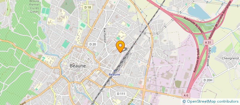 localisation de l'entreprise HTS CYBEO ALDIGERO à BEAUNE