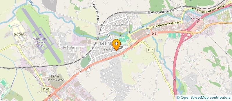 localisation de l'entreprise HTS DISTRIBUTION à AIX-EN-PROVENCE