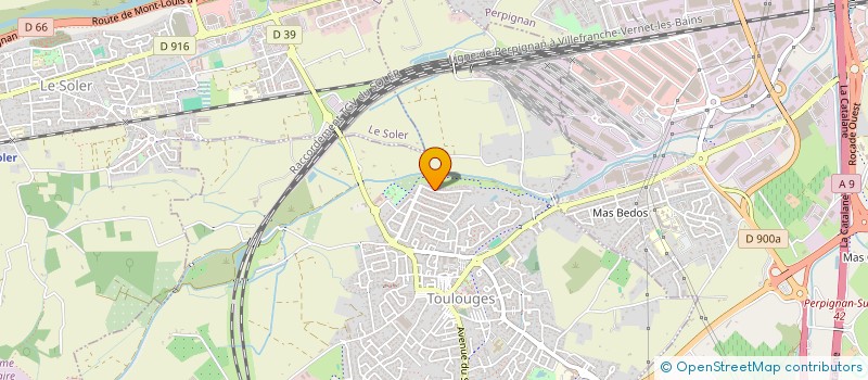 localisation de l'entreprise HTS GROUP  TOULOUGES