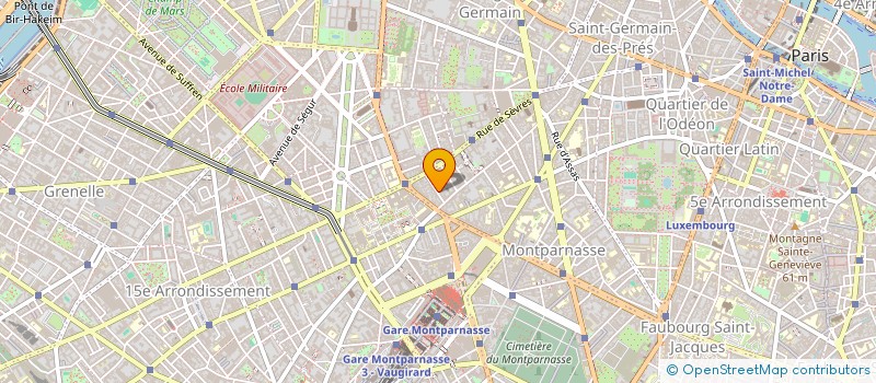 localisation de l'entreprise HTS JAYLE à PARIS