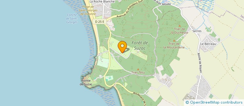 localisation de l'entreprise HTS MOREAU JOELLE PASCAL OLIVIE  SAINT-GEORGES-DE-DIDONNE