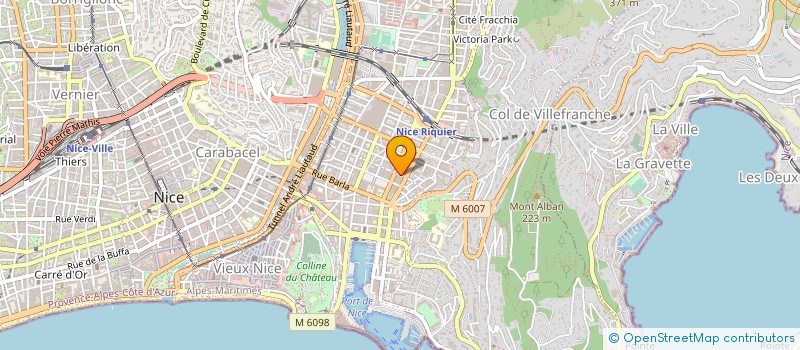 localisation de l'entreprise HTS NALLINO CHARLES ARMAND à NICE