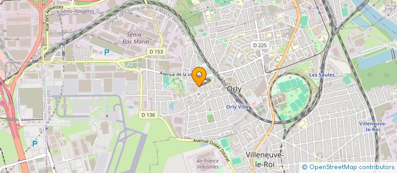 localisation de l'entreprise HTS SERVICES à ORLY