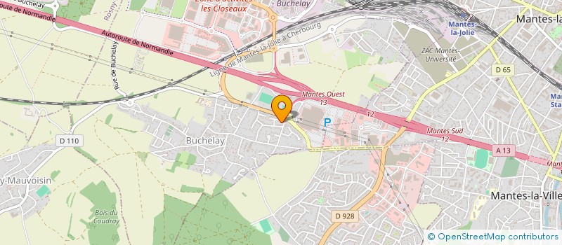 localisation de l'entreprise HTS TAXI à BUCHELAY