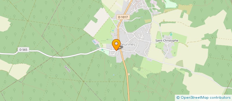 localisation de l'entreprise HTT  FLEURINES