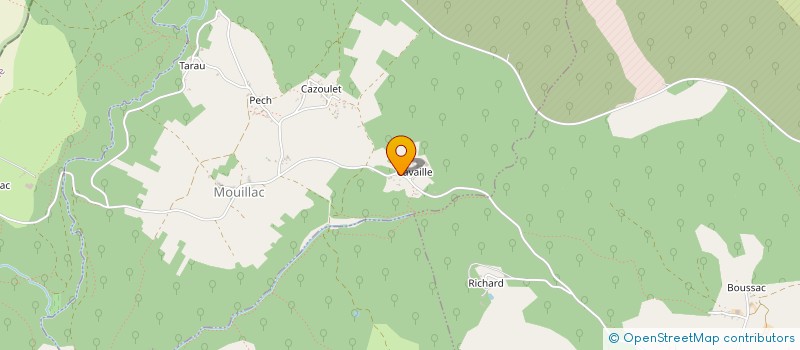 localisation de l'entreprise HTTC  MOUILLAC